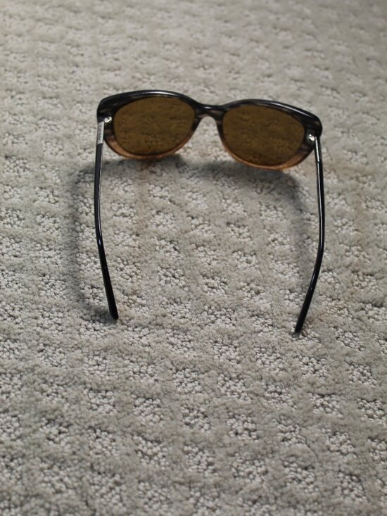Vtg DKNY DY4121 3660/73 Oversized Marble Brown Sunglasses 56  [] 17  140 Frames main image 2
